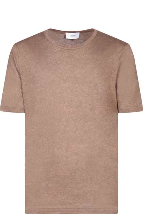 Lardini for Men Lardini Brown/dark Beige T-shirt