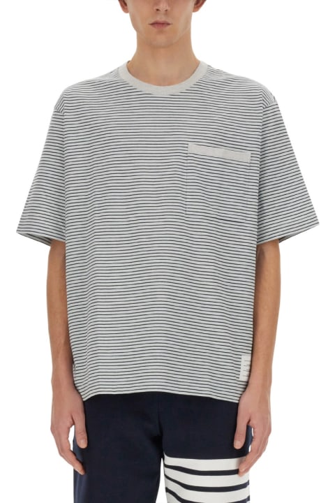 Thom Browne Topwear for Men Thom Browne T-shirt With Pocket