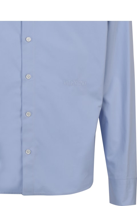 Valentino Garavani Clothing for Men Valentino Garavani Cotton Shirt With Italian Collar