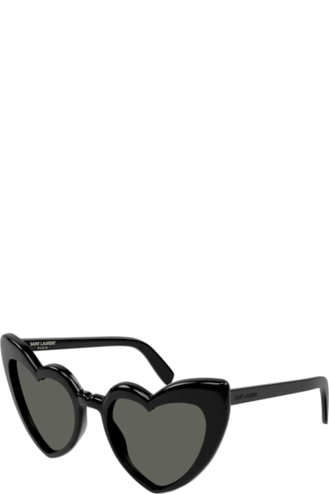 Homeware Saint Laurent Eyewear Sl M79001 Black Black Silver