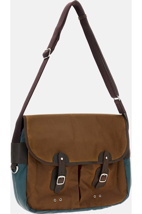 Barbour Ba X Paul Smith Wax Tarras Bag