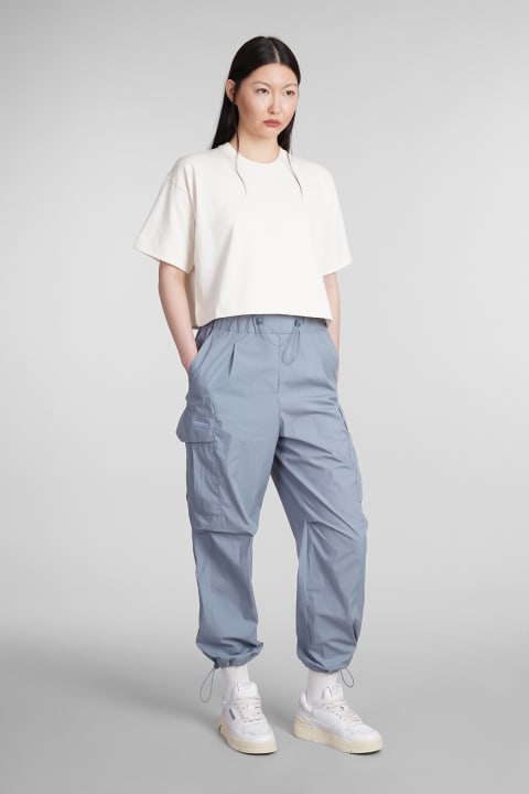 Autry Pants & Shorts for Women Autry Pants In Blue Cotton