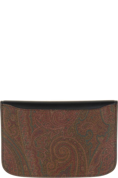 Clutches for Women Etro Paisley Pouch