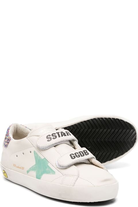 Golden Goose Shoes for Boys Golden Goose White/multicolor Sneakers Unisex