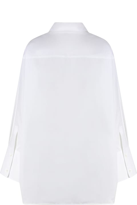 Homeware Off-White Cotton Shirtdress
