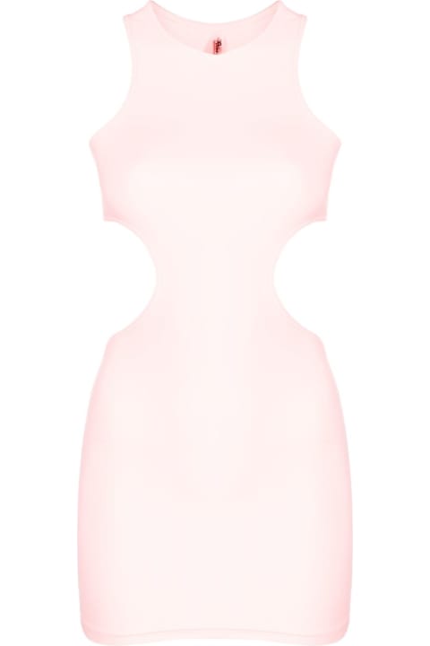 أدوات منزلية Reina Olga Cut-out Detail Short Dress