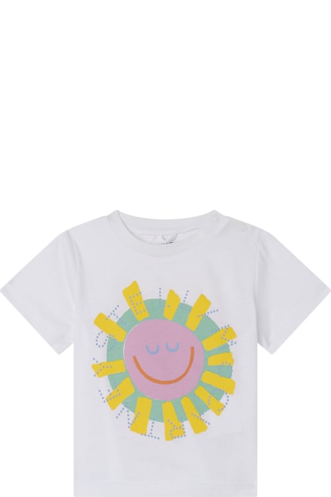 T-Shirts & Polo Shirts for Baby Girls Stella McCartney Kids T-shirt With Graphic Print