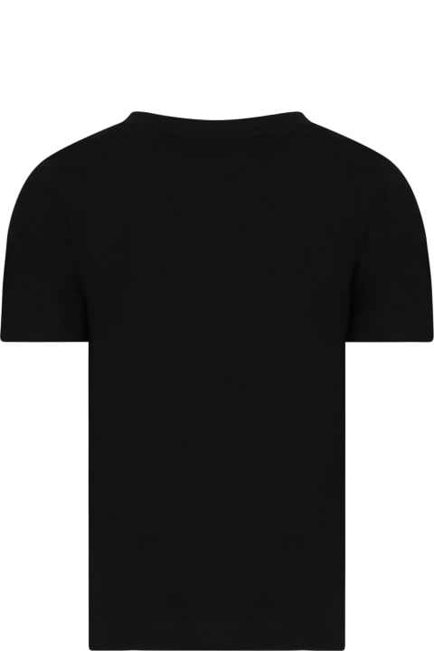 Hugo Boss for Kids Hugo Boss Black T-shirt For Boy With Logo