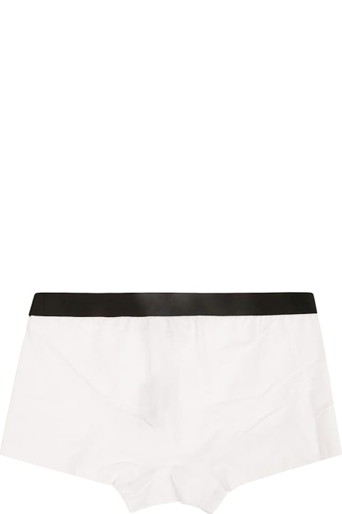 Underwear for Men Dsquared2 Icon Logo Elastic Waist Boxer Shorts