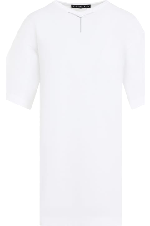 Y/Project Topwear for Women Y/Project Y/project Y Chrome T-shirt