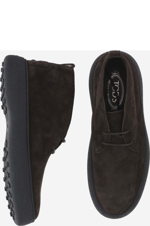 Tod's for Men Tod's Suede Lace-up Shoes