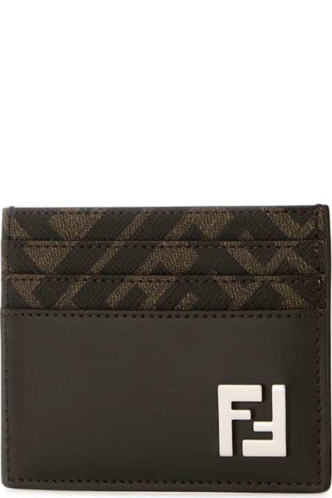 メンズ Fendiのアクセサリー Fendi Card Case Vit.king/ Pu F