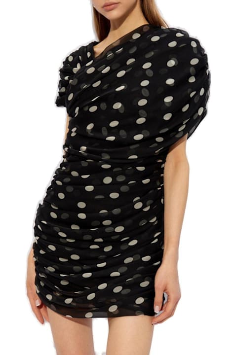 Homeware Saint Laurent Ruched Asymmetrical Dress