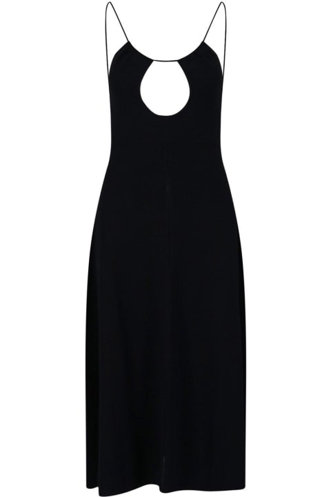 Saint Laurent Dresses for Women Saint Laurent Cut-out Sleeveless Maxi Dress