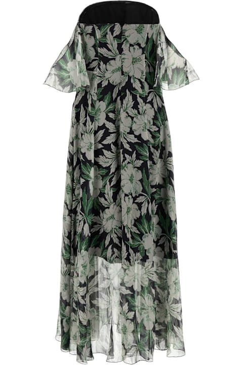 Fashion for Women Loewe Printed Silk Dress