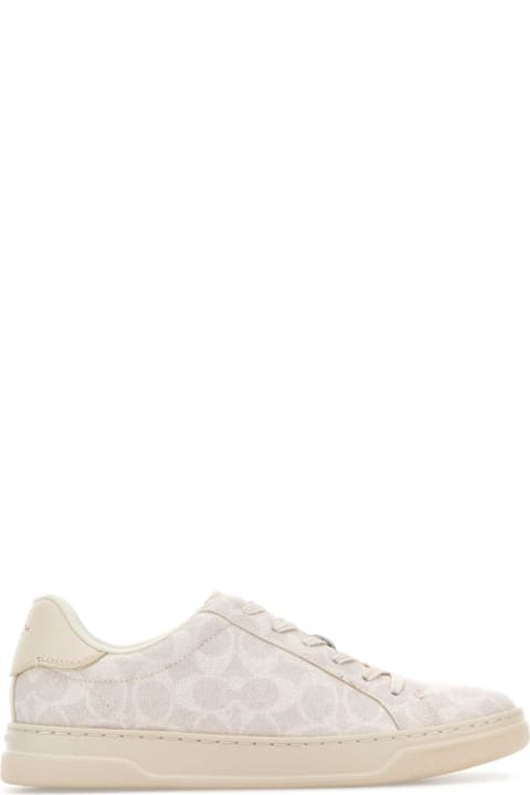 Coach Printed Canvas Sneakers