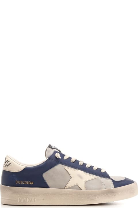 Fashion for Men Golden Goose Blue And Gray 'stardan' Sneakers
