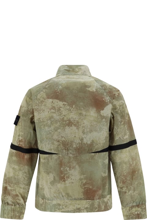 Coats & Jackets for Men Stone Island Camouflage Jacket