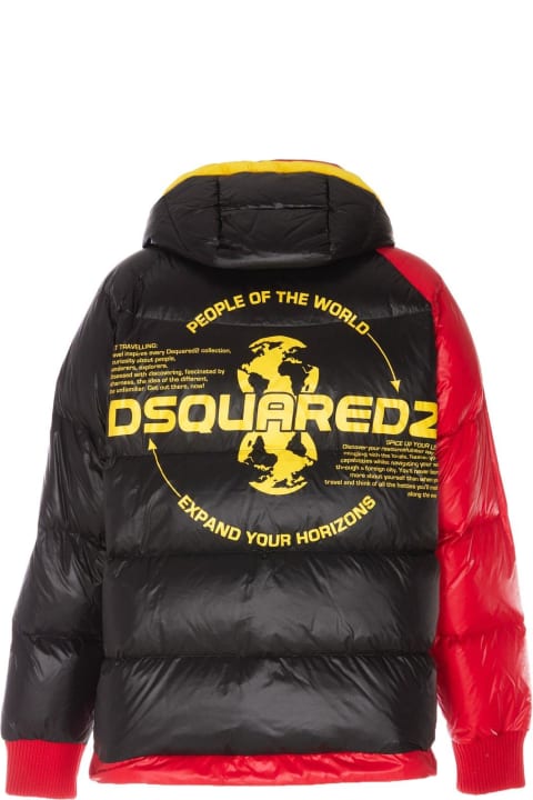 Dsquared2 Coats & Jackets for Men Dsquared2 Crest Puffer Jacket