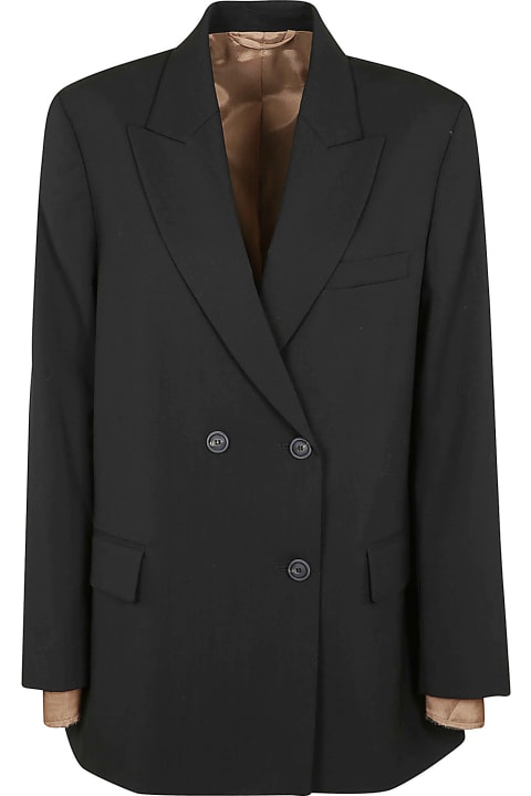 Maison Flaneur Coats & Jackets for Women Maison Flaneur Double-breasted Formal Dinner Jacket