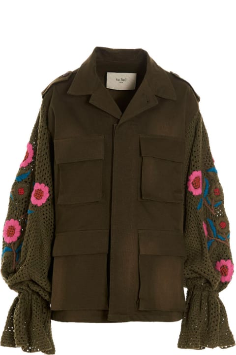 Tu Lizé Coats & Jackets for Women Tu Lizé 'military Sahara' Jacket
