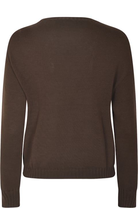 Saverio Palatella Clothing for Women Saverio Palatella Ribbed Neck Sweatshirt