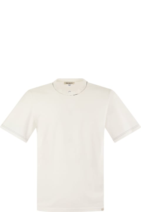 Fashion for Men Premiata Short-sleeved Cotton T-shirt