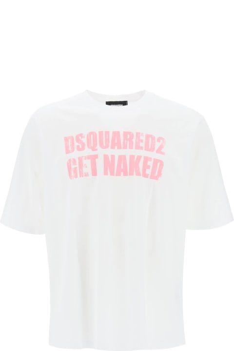 Dsquared2 Sale for Men Dsquared2 Skater Fit Printed T-shirt