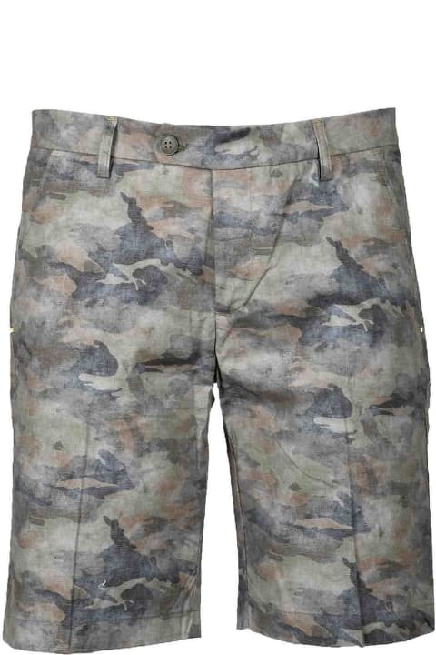 Men's Military Green Bermuda Shorts
