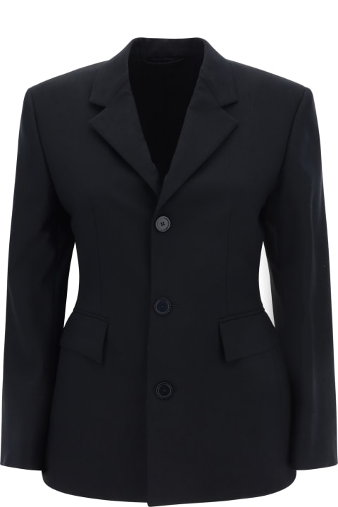 Balenciaga Coats & Jackets for Women Balenciaga Hourglass Blazer Jacket