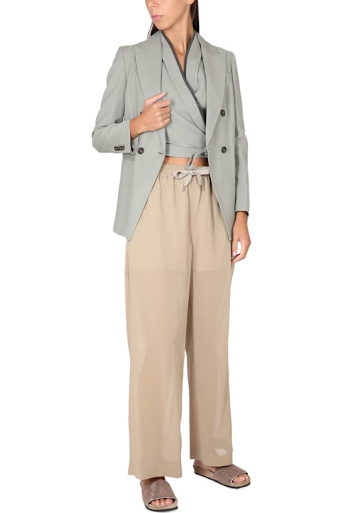Homeware Brunello Cucinelli Fluid Twill Jacket