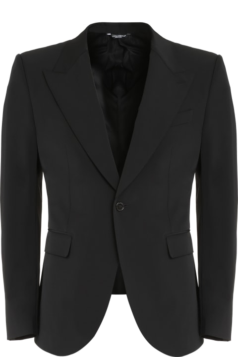 Dolce & Gabbana Coats & Jackets for Men Dolce & Gabbana Sicilia Techno Fabric Jacket