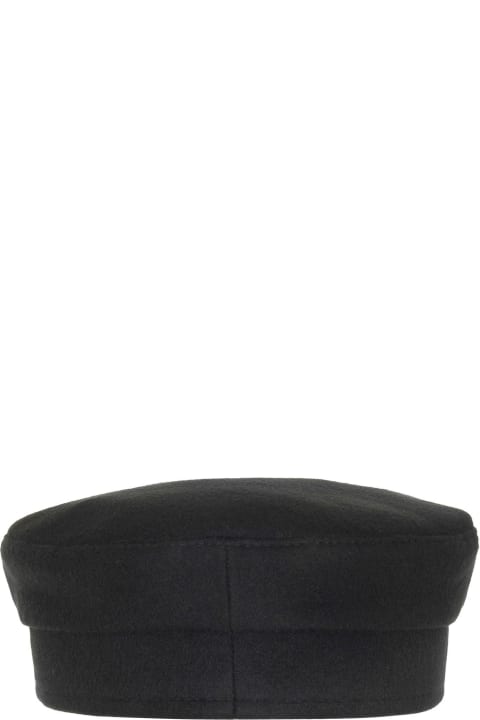 Ruslan Baginskiy Hats for Women Ruslan Baginskiy Wool Baker Boy Cap