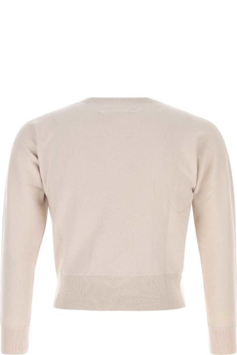 Extreme Cashmere for Kids Extreme Cashmere Sand Cashmere Blend Belle Sweater
