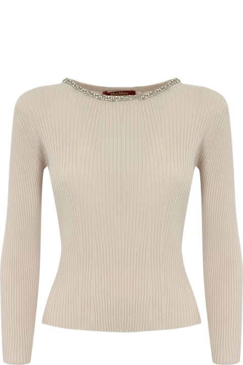 Max Mara Studio Sweaters for Women Max Mara Studio "catone" Wool Sweater