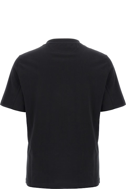 Quiet Luxury for Men Brunello Cucinelli Logo T-shirt