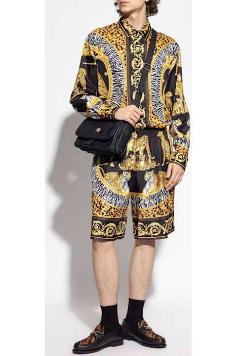 Homeware Versace Versace Silk Shorts