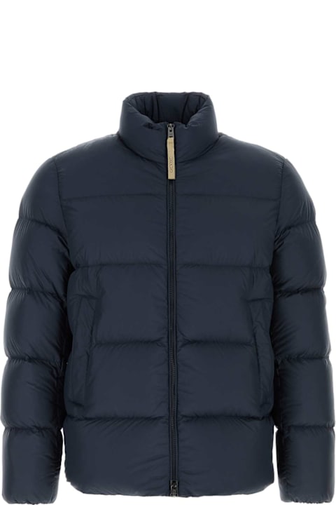 Homeware Woolrich Navy Blue Polyester Down Jacket