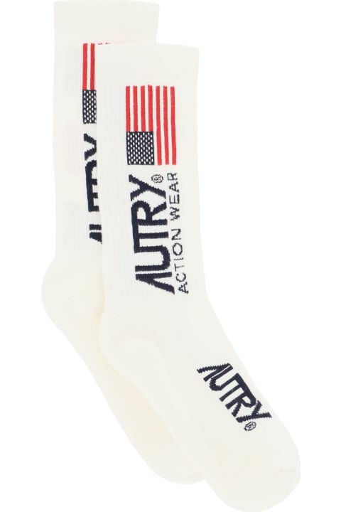 メンズ アンダーウェア Autry Iconic Action Socks
