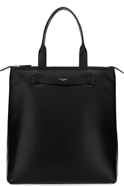 Homeware Dolce & Gabbana Leather Shopping Bag
