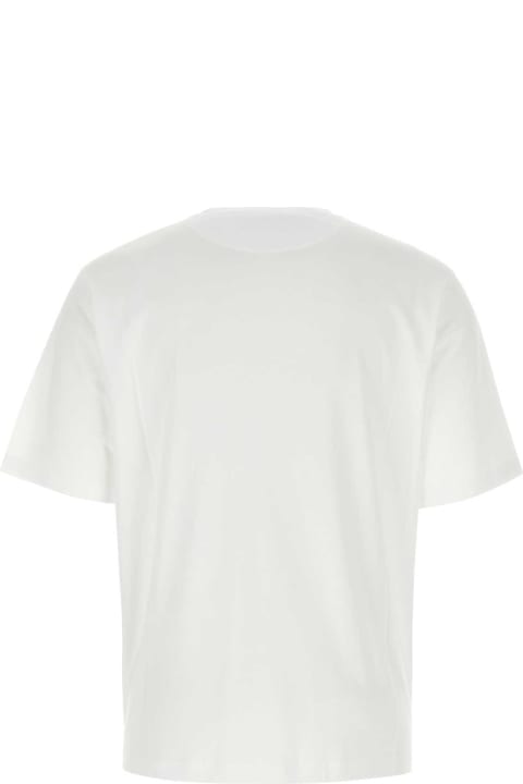 Topwear Sale for Men Prada White Cotton T-shirt