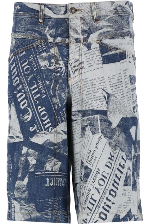 Versace Jeans Couture Pants for Men Versace Jeans Couture Denim Bermuda