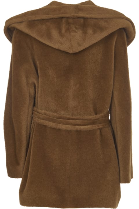 Brown Coat With Hood