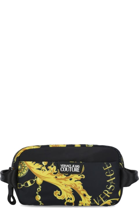 Bags for Men Versace Jeans Couture Beauty Case With Logo