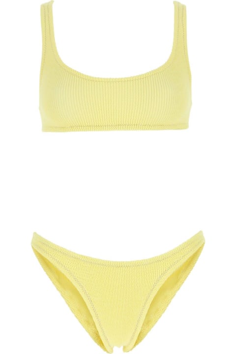 Fashion for Women Reina Olga Pastel Yellow Stretch Nylon Ginny Bikini