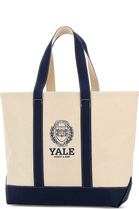 Sporty & Rich for Kids Sporty & Rich Sand Canvas Yale Shopping Bag