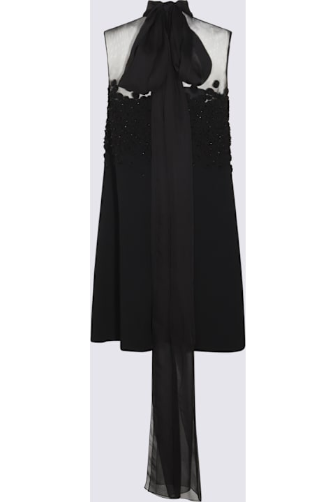 Dress To Impress for Women Valentino Black And White Viscose Mini Dress