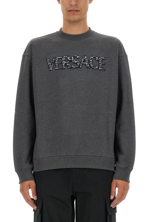 Versace for Men Versace Sweatshirt With Crocodile Logo