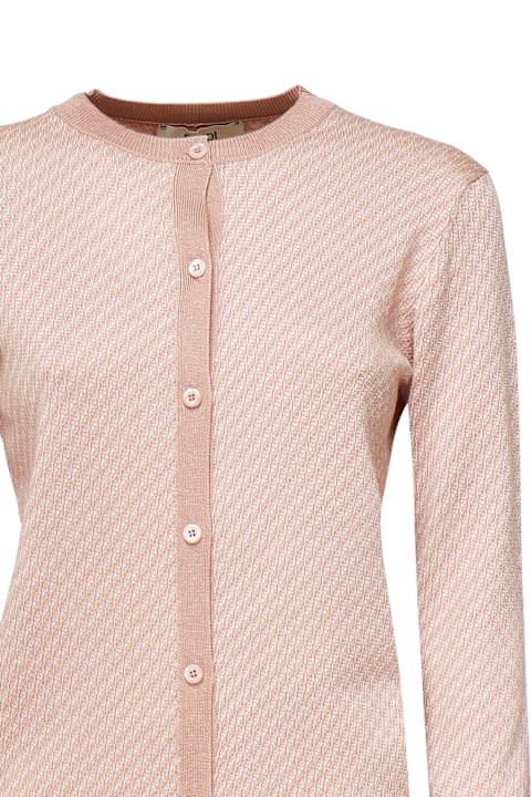 Fendi Sweaters for Women Fendi Cardigan With Iconic Ff Pattern