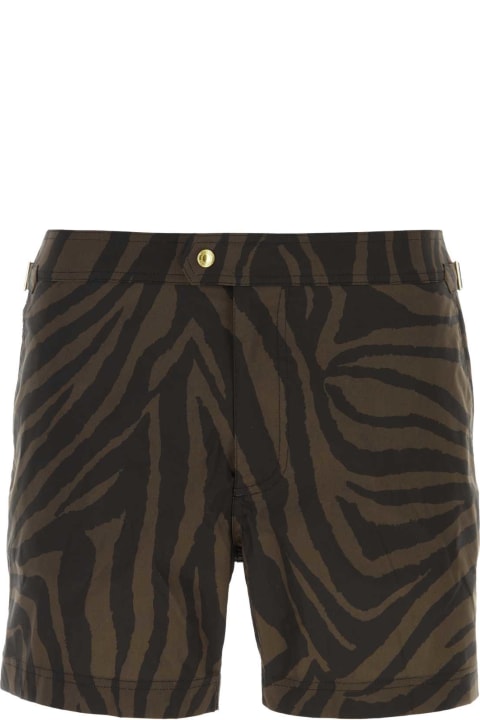 Swimwear for Women Tom Ford Printed Polyester Swimming Shorts